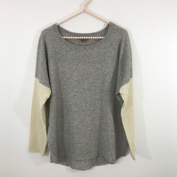 Vince Sweaters - Vince Color Block Cashmere Blend Sweater